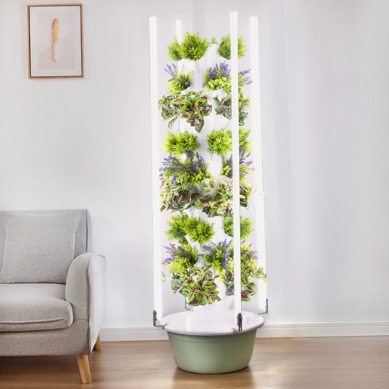 Vertical Planter - With Led Grow Light Space Tree