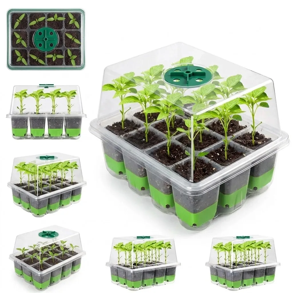 12 cell Seedling Starter Tray  - Seed Starter Tray ulasan dan harga