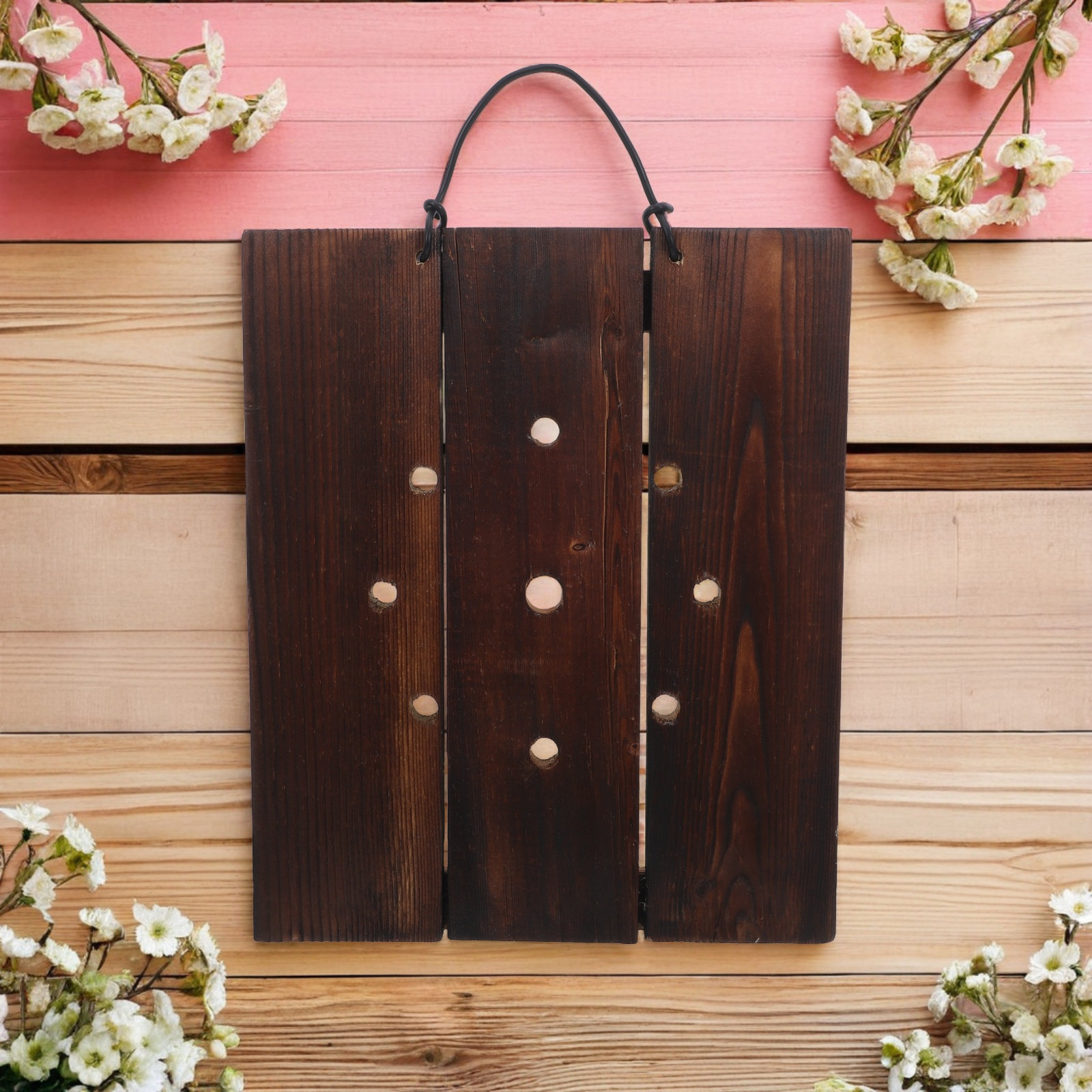 Fern Charred Mounting Board Wo - Vertical Planter ulasan dan harga