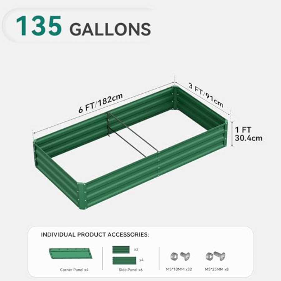 Raised garden bed kit for outd - Garden Gloves ulasan dan harga