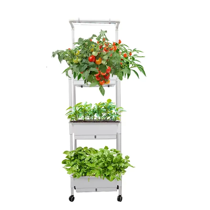 Movable Vertical Grow 3 Level  - Self Watering Planter ulasan dan harga