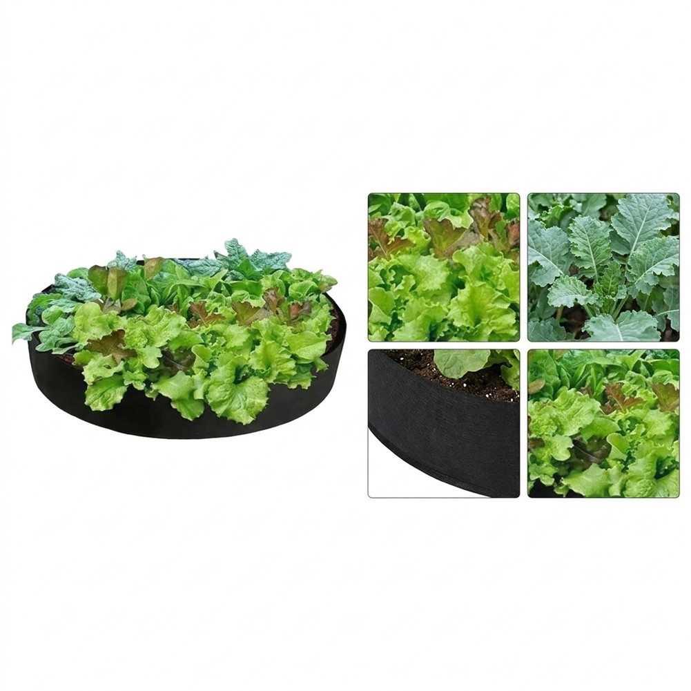 Large Circular Felt Planting B - Grow Bag ulasan dan harga