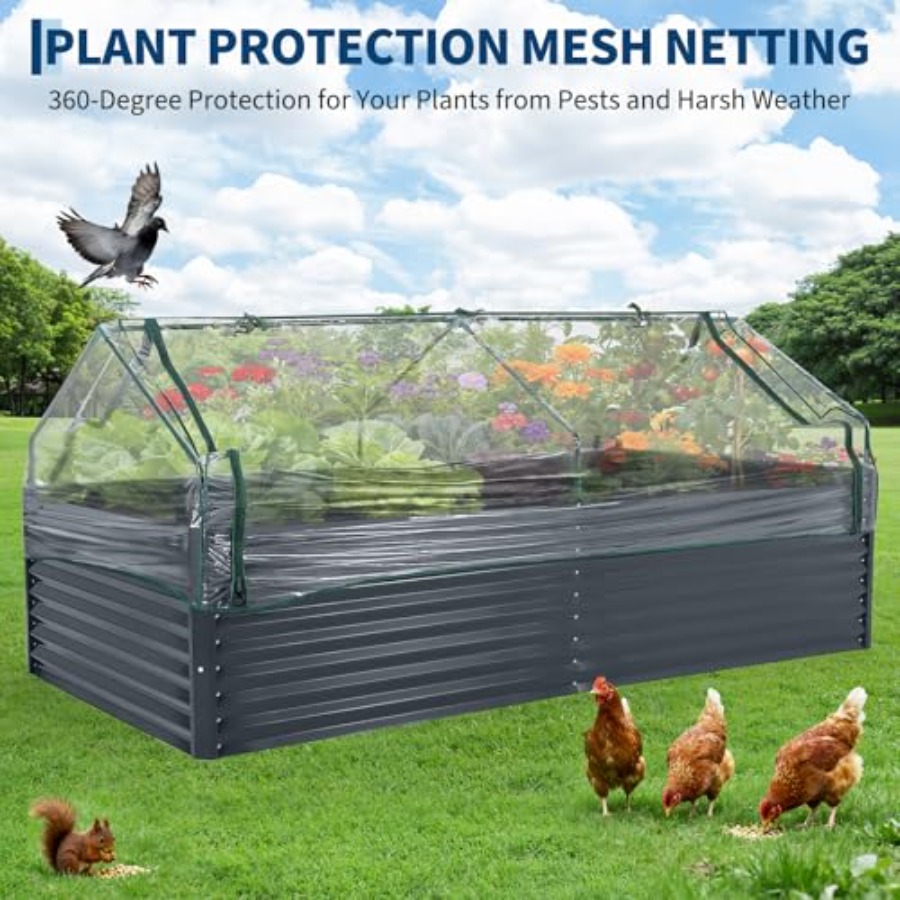 Outdoor vegetable gardening: g - Raised Garden Bed ulasan dan harga