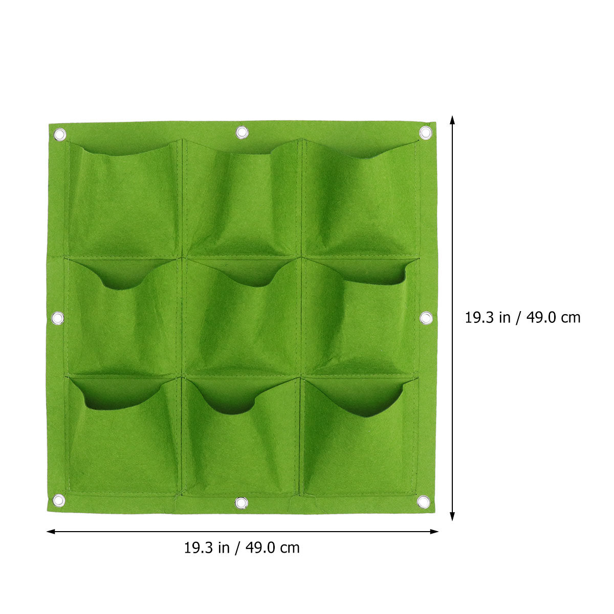 9-Pocket Wall Hanging Plant Ba - Vertical Planter ulasan dan harga