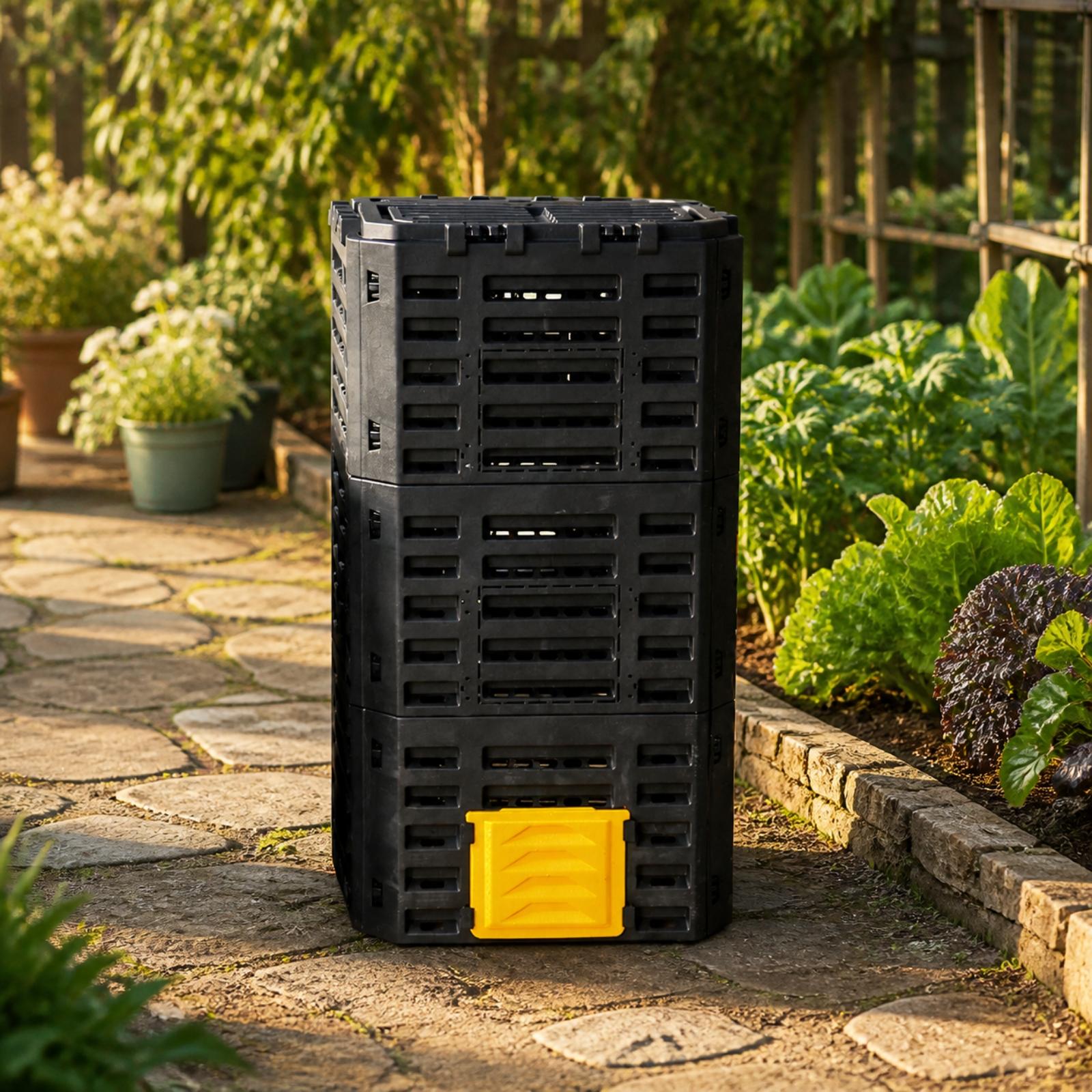 Compost Container Outdoor Gard - Compost Bin ulasan dan harga