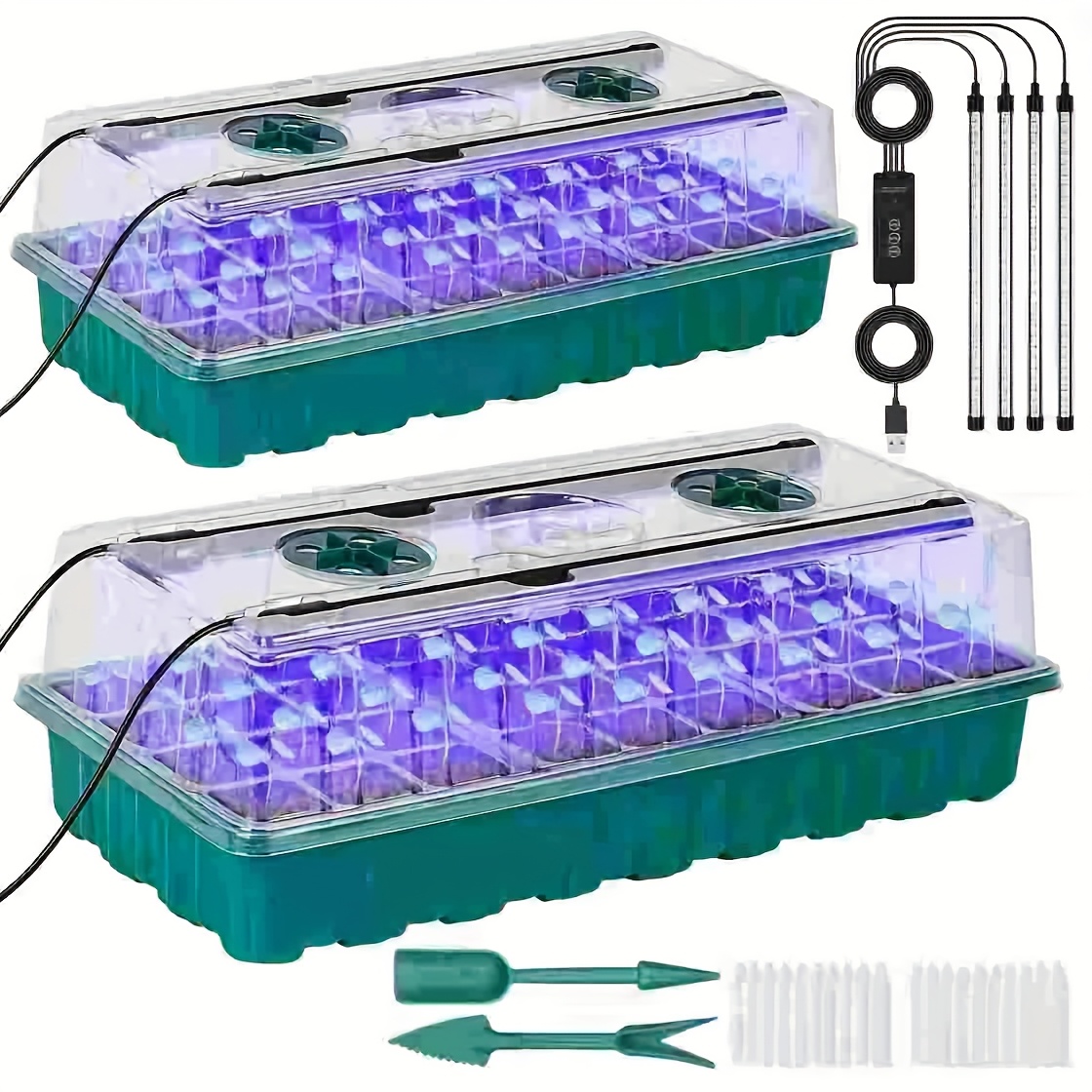 72-Cell Seed Starter Tray with - Seed Starter Tray ulasan dan harga