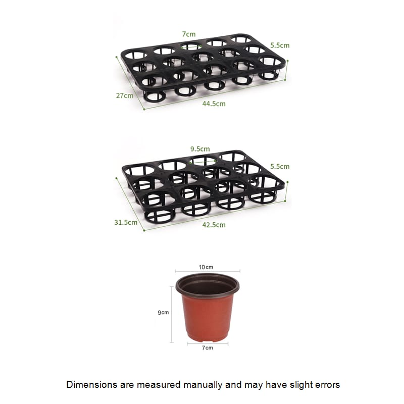 Plastic Plant Holding Tray Set - Seed Starter Tray ulasan dan harga