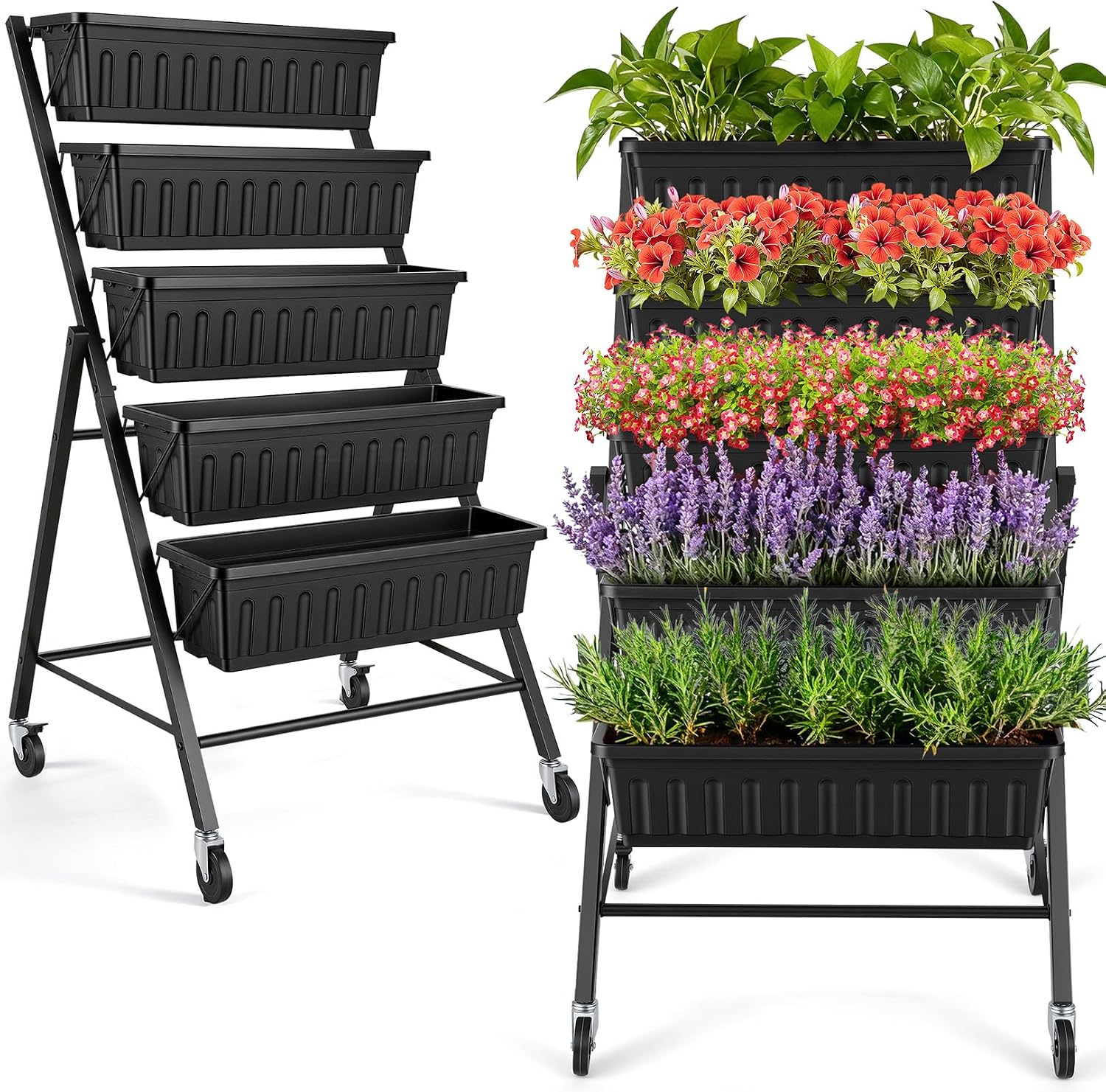 Vertical Raised Garden Bed Wit - Vertical Planter ulasan dan harga