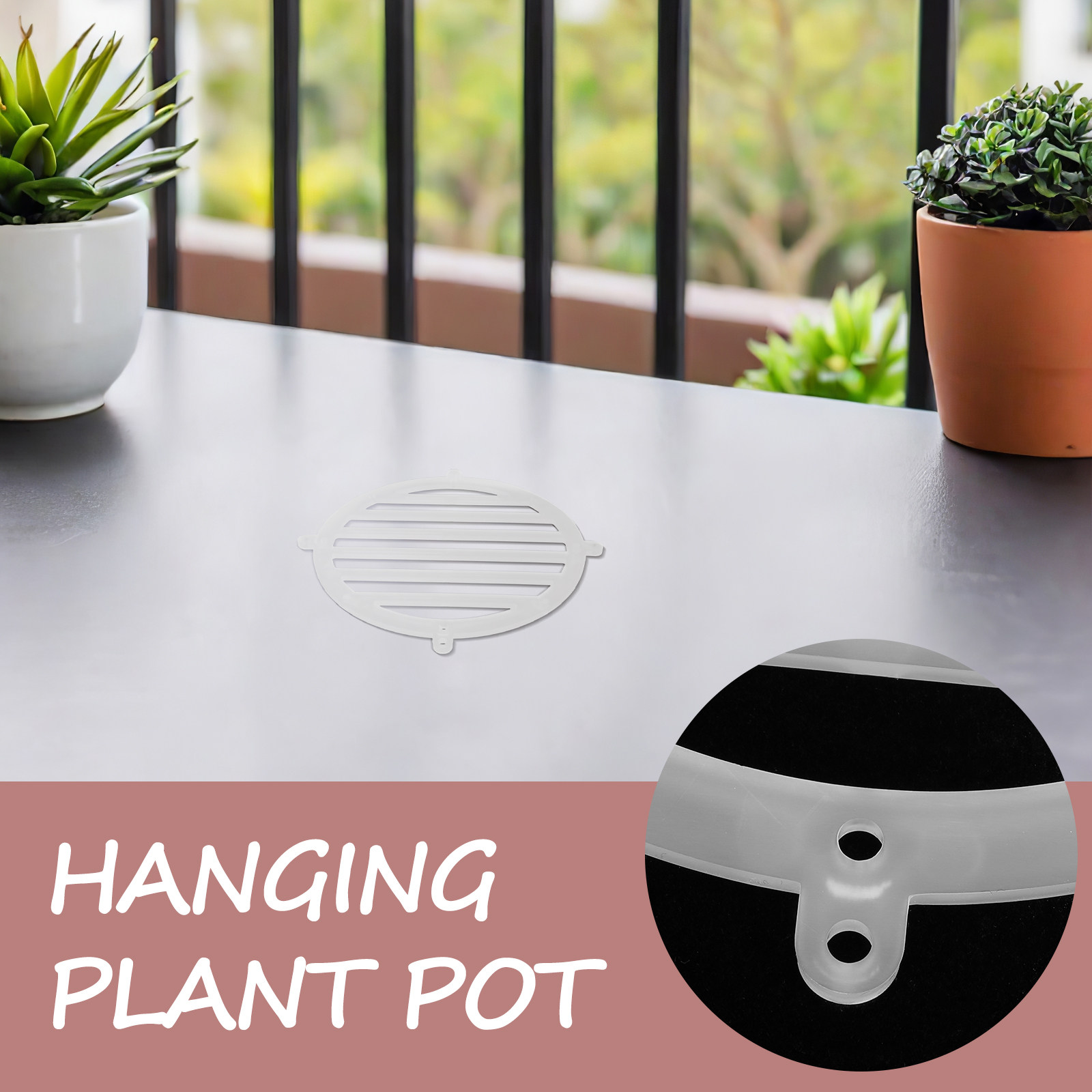 2Pcs Fern Hanging Board 15Cm A - Vertical Planter ulasan dan harga