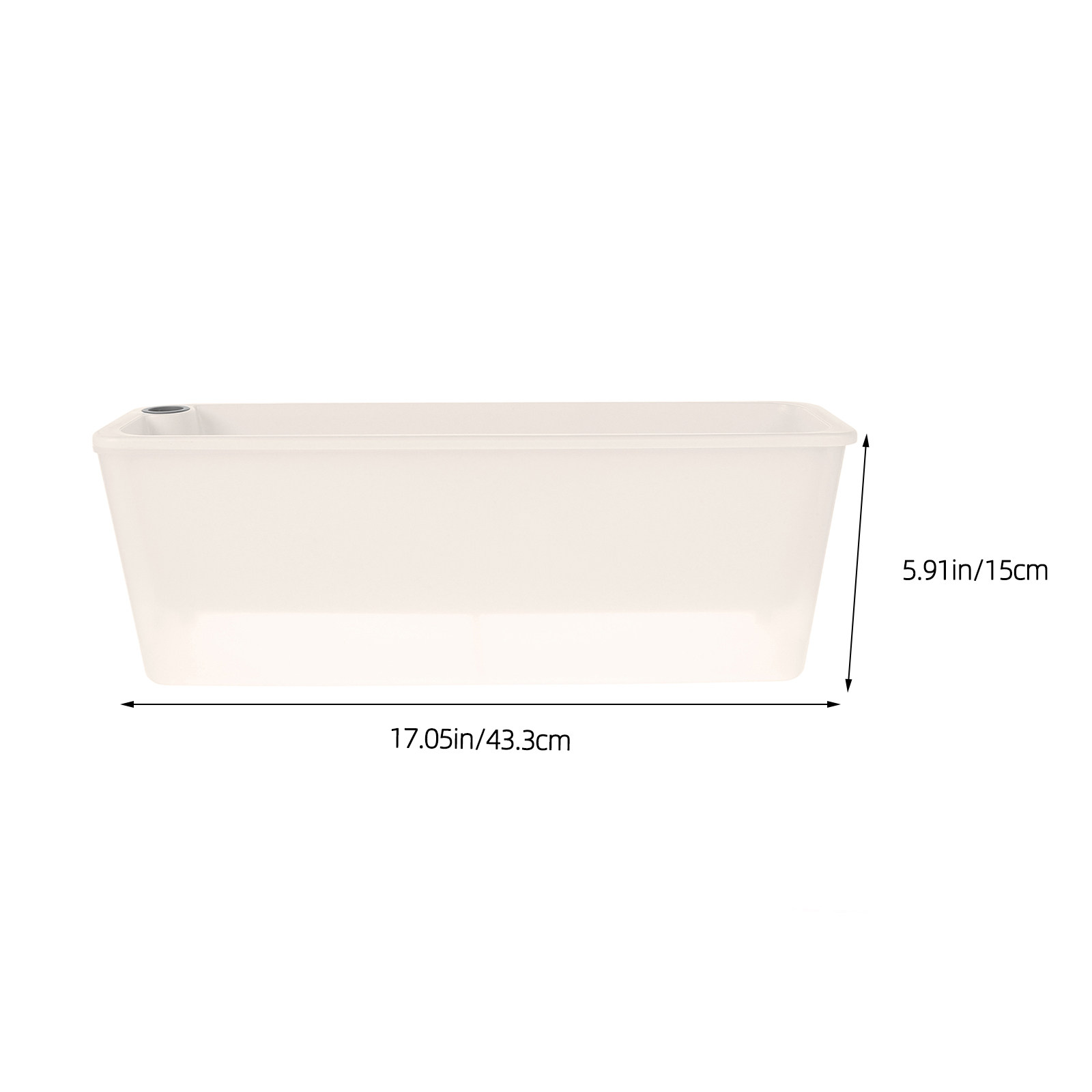 Rectangle Self Watering Narrow - Indoor Herb Garden ulasan dan harga