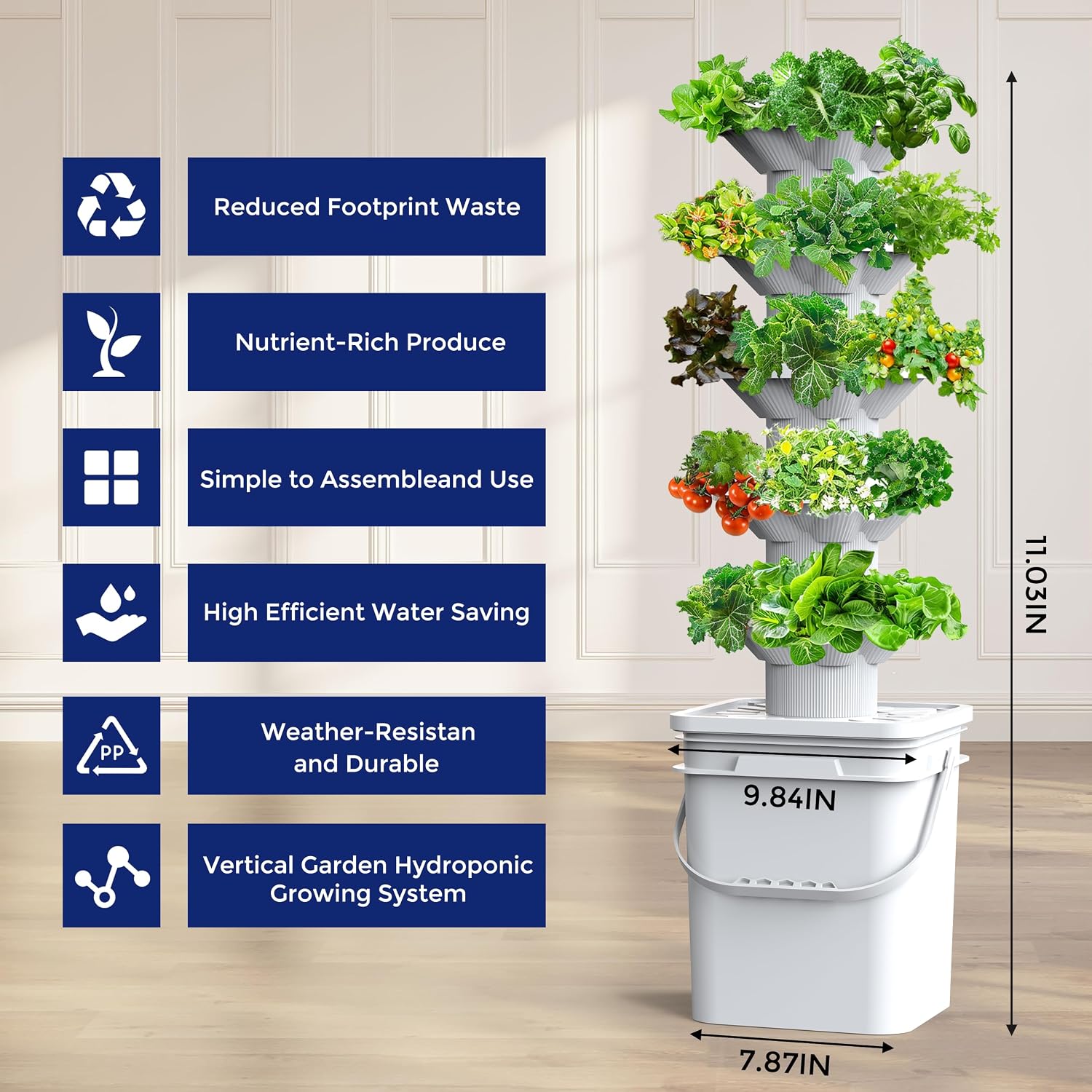 Hydroponics Growing System Kit - Hydroponic Kit ulasan dan harga