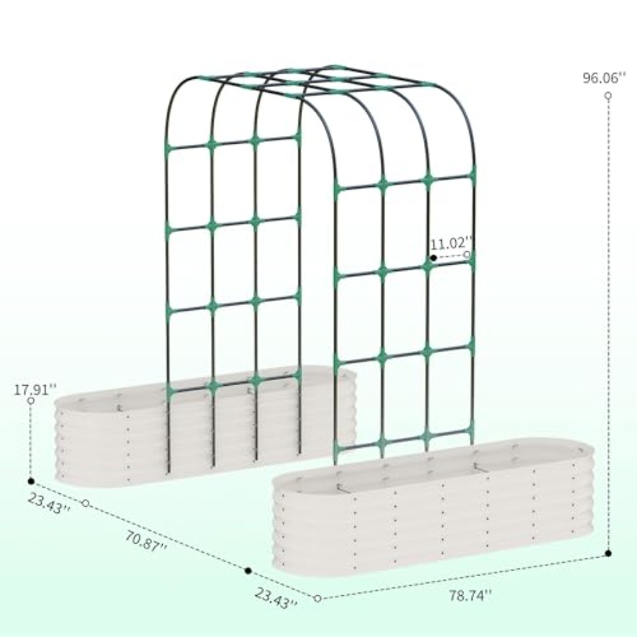 96 Tall Galvanized Raised Gard - Raised Garden Bed ulasan dan harga