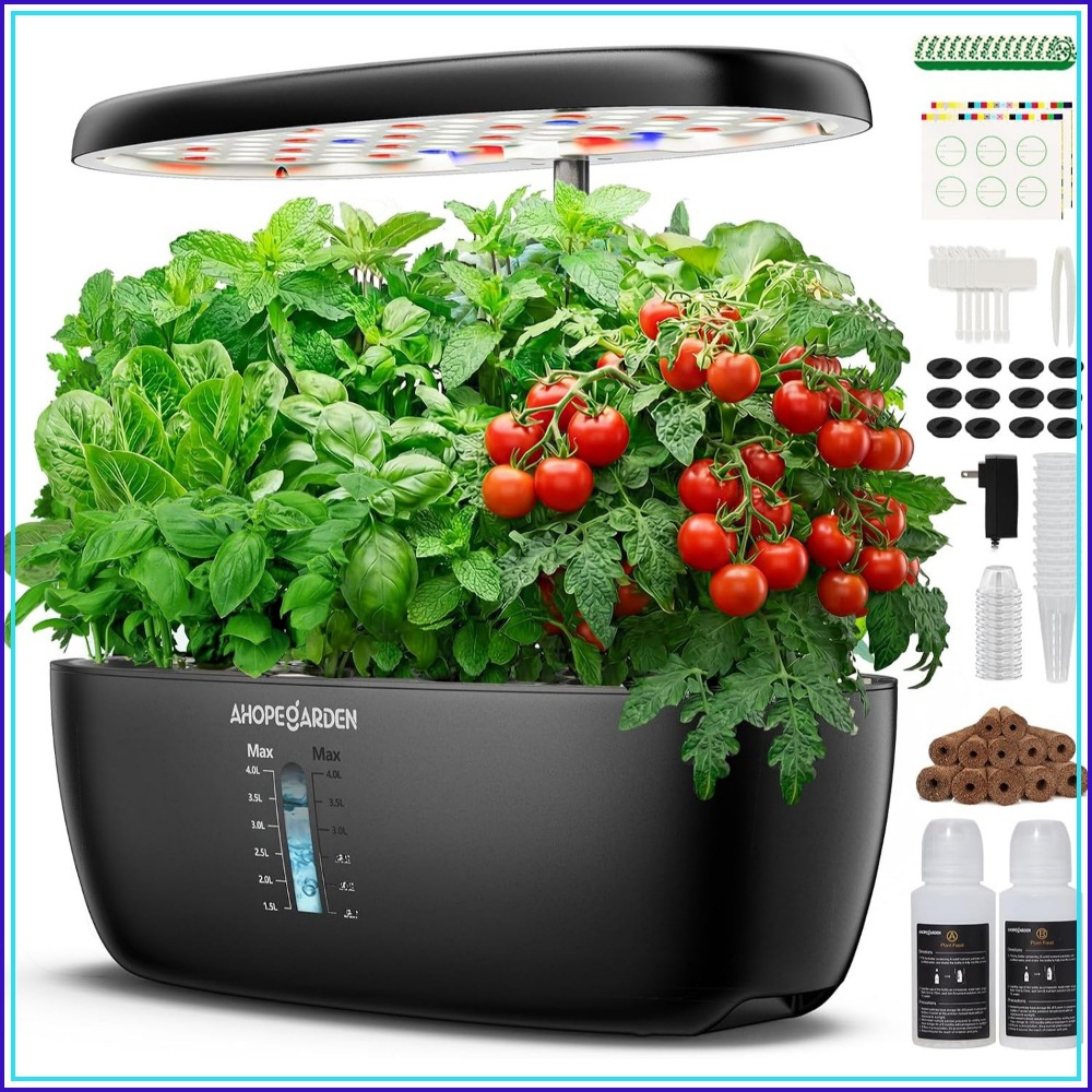 12 Pod Hydroponic Garden with  - Hydroponic Kit ulasan dan harga