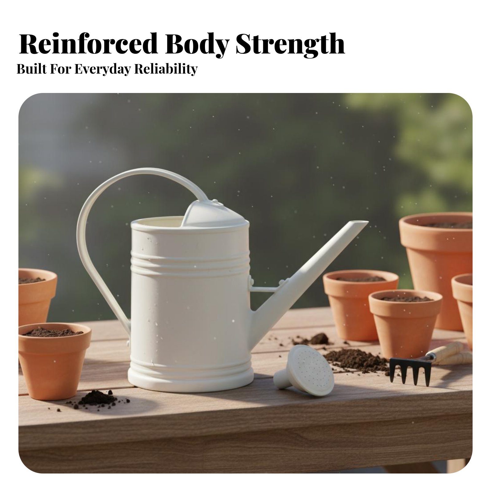 Watering Can with Long Spout P - Watering Can ulasan dan harga