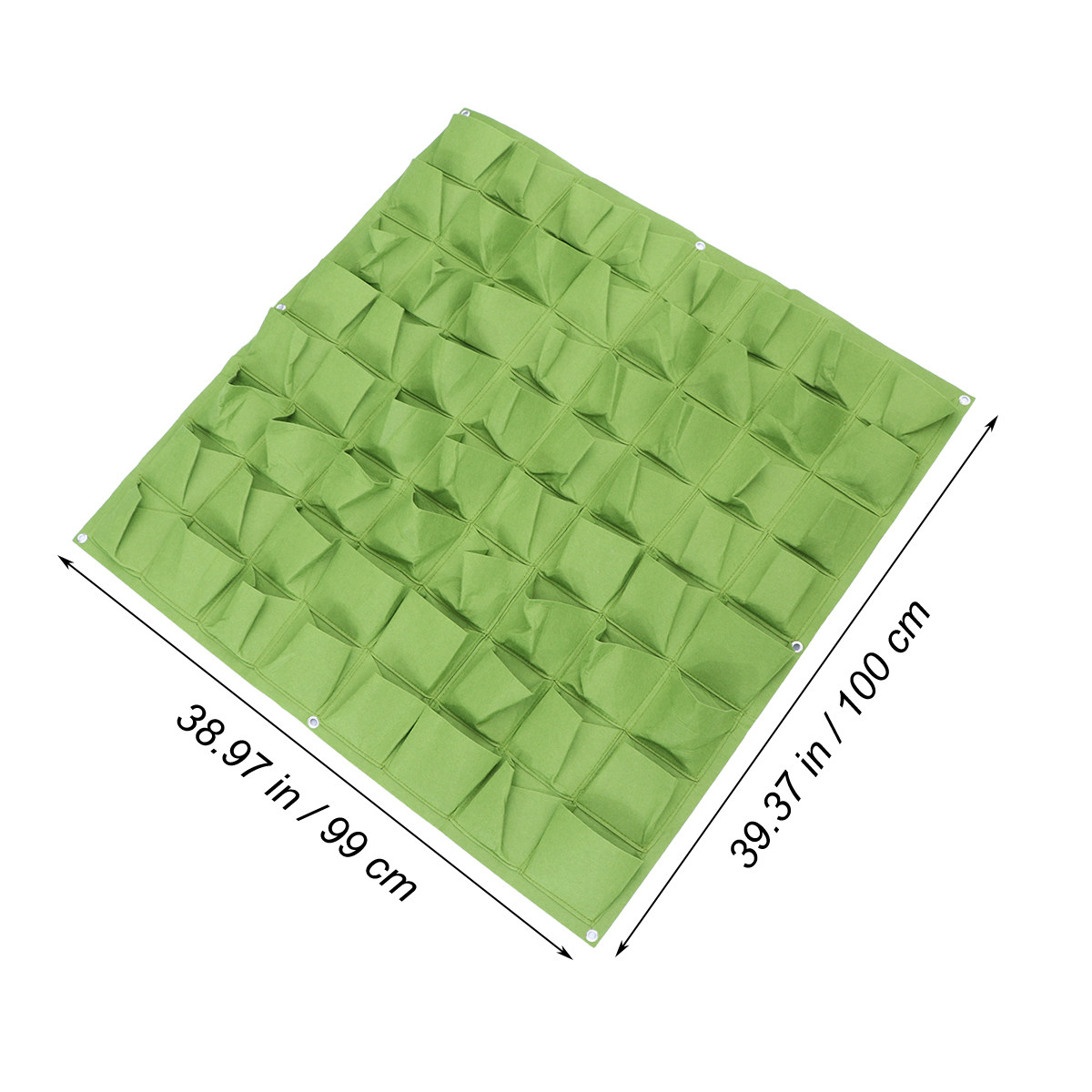 64 Pockets Wall Mounted Planti - Vertical Planter ulasan dan harga