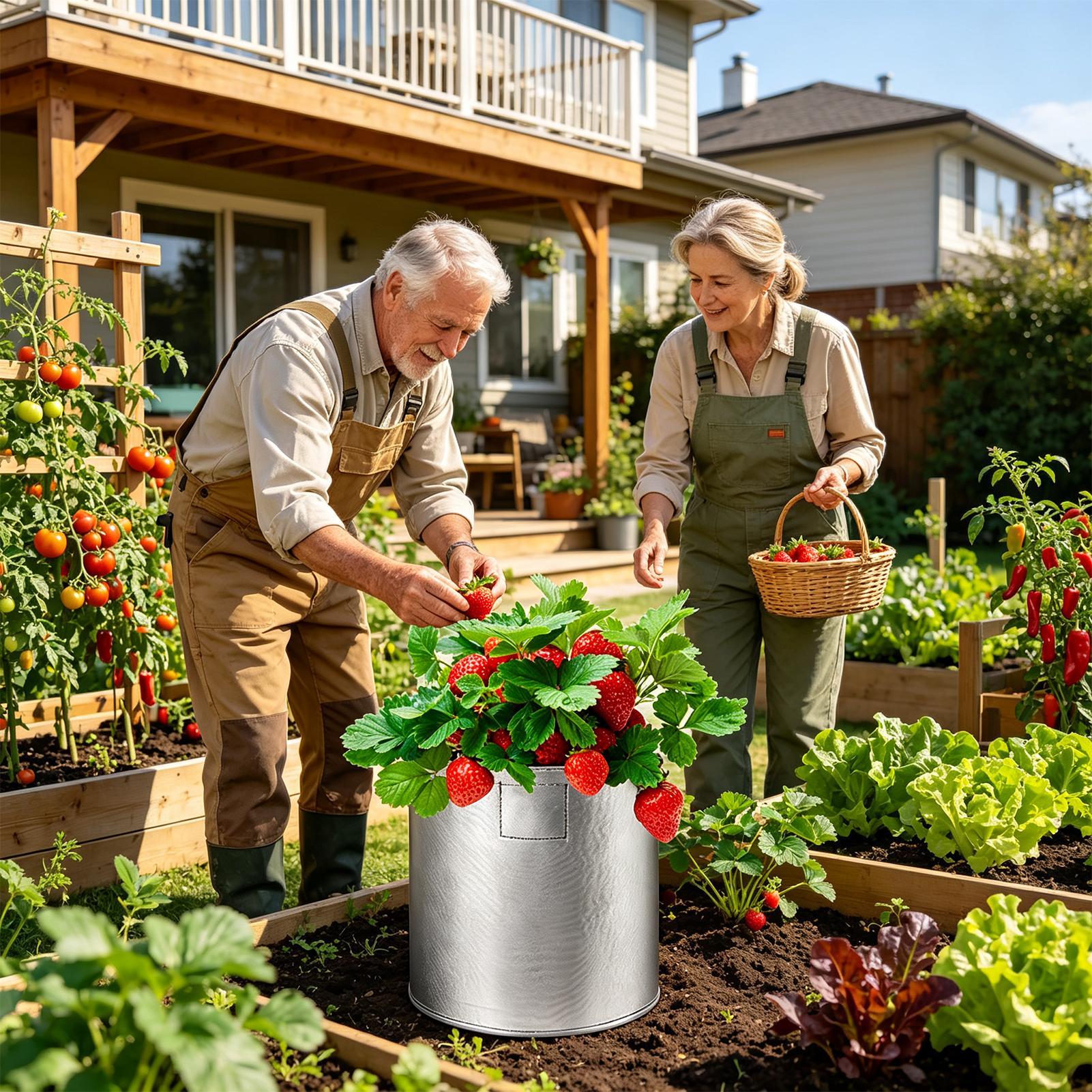Plant Grow Bags Strawberry Tra - Grow Bag ulasan dan harga