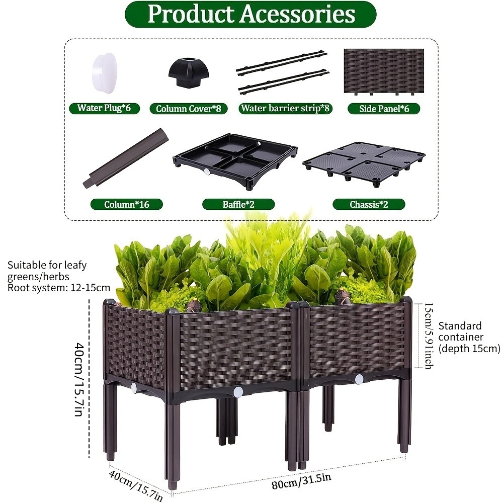 Garden Raised Bed, Elevated Fl - Raised Garden Bed ulasan dan harga