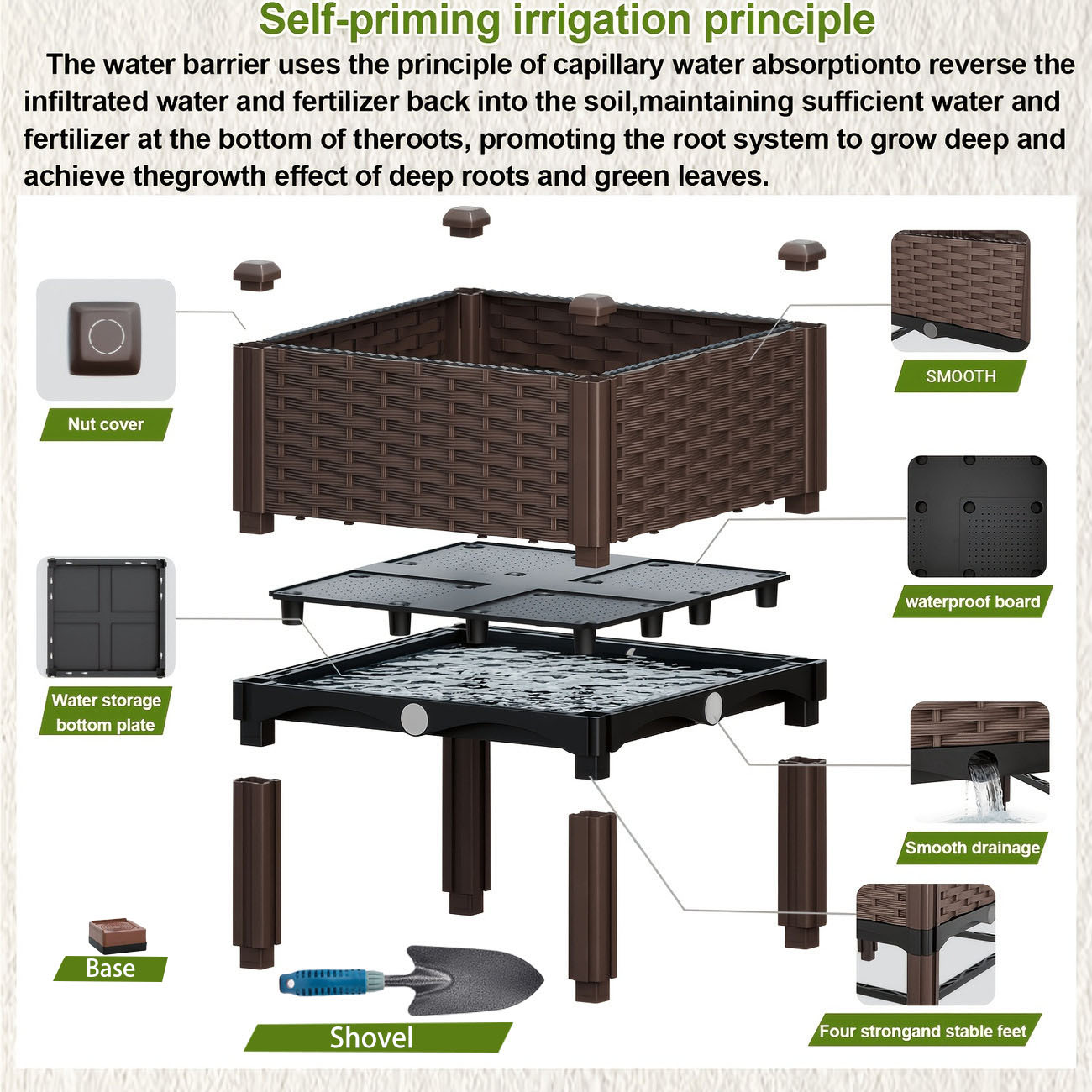 Garden Raised Bed, Elevated Fl - Raised Garden Bed ulasan dan harga