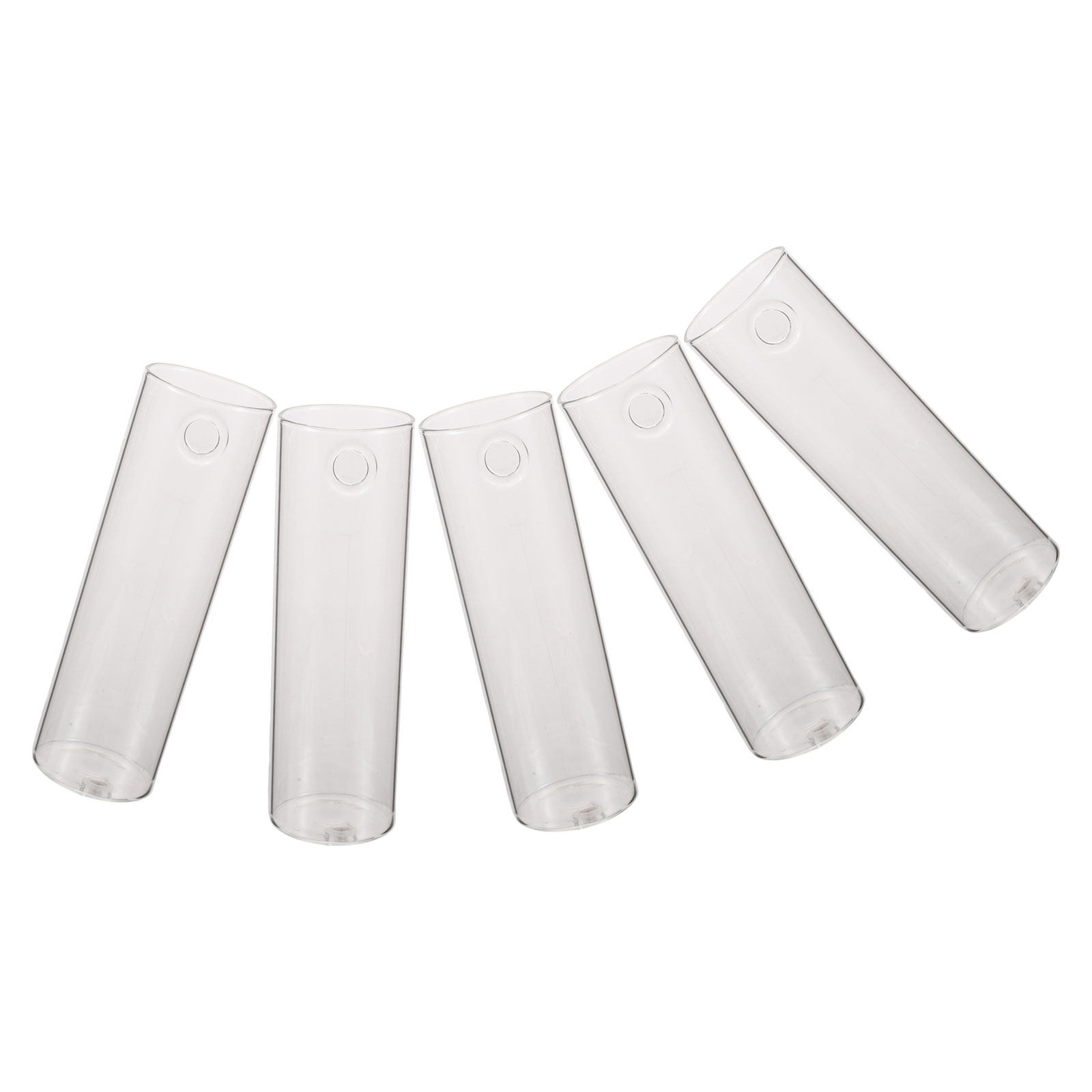 5Pcs Wall Planter Cylinder Gla - Vertical Planter ulasan dan harga