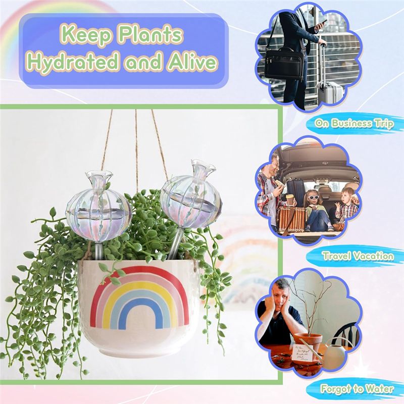 AA94-Plant Watering Bulbs Plan - Self Watering Planter ulasan dan harga